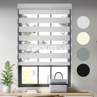 Ein guter Preis. Innovative Sonnenlichtstoffe für Zebra-Jalousien: Wohnkultur mit Funktionalität verbessern Online