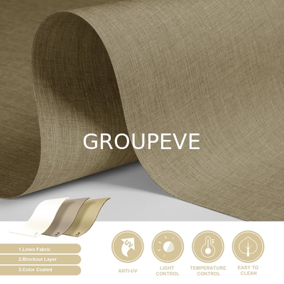 Ein guter Preis. 100% Polyester Horizontal Indoor Solid Wasserdichte Stoffe für Rollos Online