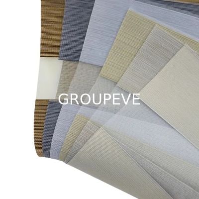 Ein guter Preis. 425GSM Zebra Blinds Fabric with 1 Roll MOQ and Customizable Color for Office or Home Sunshade Online