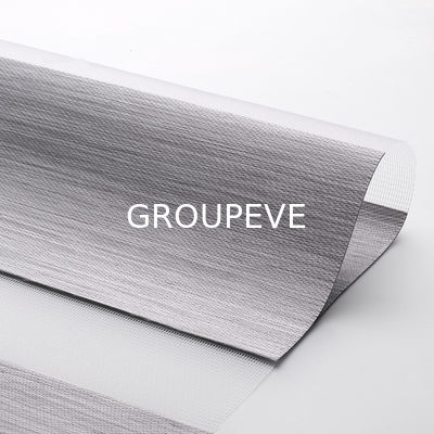 Ein guter Preis. 425GSM Double Day and Night Customizable Color Zebra Blinds Fabric for French Window Online