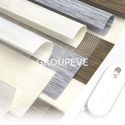 Ein guter Preis. Customized Durable Stripe 100% Polyester Zebra Blinds Fabric for Light Filtering Roller Shades Online