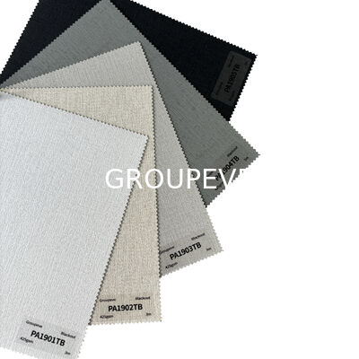 Ein guter Preis. Großhandelshersteller 100% Polyester Verdunkelungsrollos Stoff 3m Breite für Zuhause und Büro Online