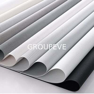 Ein guter Preis. Wasserdicht UV-beständiger 520GSM Glasfaser-Sonnenschutzstoff für Fensterrollos Online