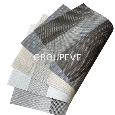 Ein guter Preis. Mehrfarbiges Polyestergewebe Schattierungen Schwarzgewebe beliebte Roller Zebra Blinds Gewebe Online