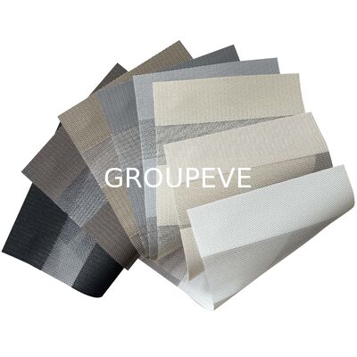 Ein guter Preis. Großhandel schwarzer Garn-Zebra-Jalousienstoffrolle für Rollos Online