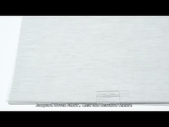 Stromausfall-Polyester-Jacquardwebstuhl 100% und schäumendes weißes überzogenes Rollladen-Gewebe für Büro