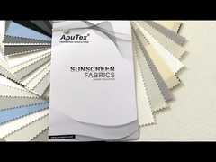 Feuerfestes schweres starkes Fiberglas-Lichtschutz-Gewebe PVC-Rollladen-Material