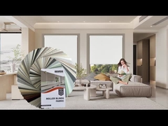 Weiße Beschichtung Feuerretardant Blackout Fenster Roller Blind Stoffe für Hotel