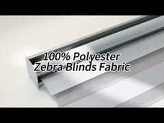 Customizable Modern Design Zebra Blinds Fabric for Exterior Installation Window Blinds